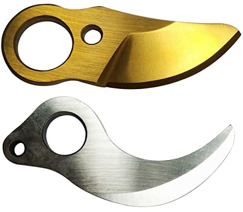 Lama di Ricambio per cesoie elettriche, Accessori di Riparazione per potatrice a Batteria, Lama in Acciaio al Carbonio SK5 Diametro di Taglio 25 mm/30 mm/40 mm (Colore: Cromo Duro, Dimensioni: 40 mm)