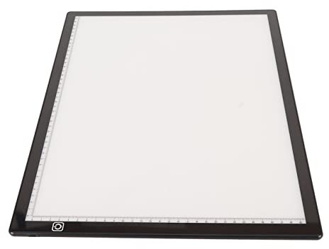 Cyrank A3 Ultradünnes Lichtpad, 12000 K LED, USB-betriebenes Kunst-Tracing-Board, Ermüdungslinderung, Leuchttisch, Zeichenpad Für Skizzen, Zeichenanimationen