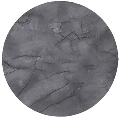 Lazy Susan Drehteller Mit Silent Base 360º Rotierende Drehplatte Rundes Servierplatte Drehbar Vielseitiges Servierbrett Hoteldrehtisch Für Brötchen, Obst(Gray,70cm)
