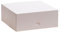 dekora - Scatole per Torte - Dimensioni 20x20x8 Cm - Scatole Resistenti per Pasticceria - Facili da Montare e Riutilizzabili - Cartone Eco-friendly in Fibra Vegetale - 50 Scatole - Colore Bianco