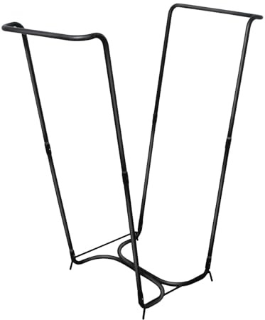 COMFOLIVING Garbage Trash Bag Holder - Garbage Bag Holder Frame | Yard Work Trash Bag Holder, Garbage Bag Frame Metal Support Stand, Garbage Bag Support Stand For Trash Bag Laundry Leaves