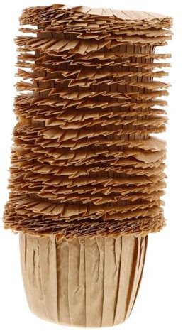 EXHUMKY 30piezas Papeles Para Cupcakes y Muffins Liner De Papel Para Hornear Vasos De Pastelería Elegantes Para Fiestas y Celebraciones