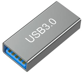 Oxxggkao Coupleur USB 3.0 femelle vers femelle pour rallonger les câbles USB et connecter des périphériques de données 5 Gbit/s