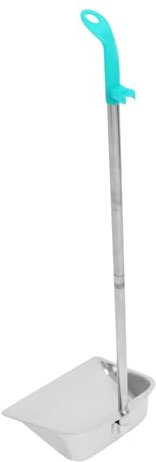 Amosfun Recogedor Diseño Ergonómico de Acero Inoxidable Desmontable y Varios Estilos y Función para Recoger Basura en Rincones Estrechos para Limpieza Doméstica Adecuado para Hogar