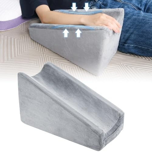 Packool Arm Elevator Pillow, Soft Foam Elbow Support Pillow for Bed Sores, Ergonomic Arm Rest Wedge Pillow Arm Support Sponge for Sleeping