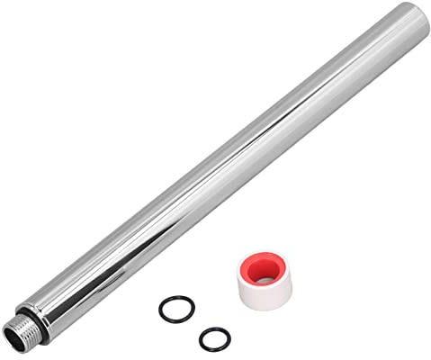 Tubo de extensión del brazo de ducha Extensor de ducha de cobre para el baño Modern Durable Instalar rápida Tubo de extensión de flujo de agua ajustable para el rociador de la