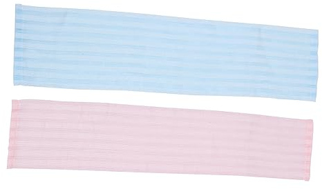 POPETPOP 2piezas Toalla De Baño Larga Para Limpieza Profunda Estropajos De Espalda Estropajo De Lufa Toallas De Baño Para Exfoliación Corporal El Hogar