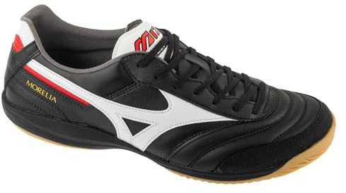 Mizuno Morelia Sala Elite IN Q1GA251201, Men Indoor Football Trainers, Black, 47 EU
