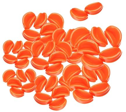 CYDZSRA Accesorios para bocas de pato, picos de pato de repuesto, para manualidades creativas. Son duraderos y prácticos. Estas bocas de estimulan la imaginación, naranja, 18MM 25MM 42MM 54MM