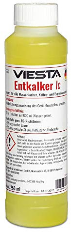 Viesta liquido di pulizia per Montalatte – DECALCIFICANTE IC per caffè espresso automatica – DECALCIFICANTE LIQUIDO Greenie macchina per caffè espresso automatica e caffè Viesta Entkalker Ic