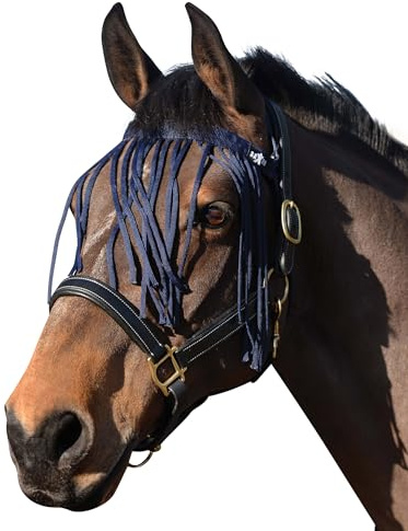Saxon Essential Fly Fringe Pony Navy
