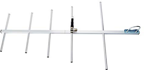 TWAYRDIO High Gain Yagi Antenna, UHF 70cm 9dBi Outdoor 100W 400-470Mhz GMRS Directional Yagi for Amateur Radio,Repeater System,433mhz Device,Satellite Work,Police Scanner