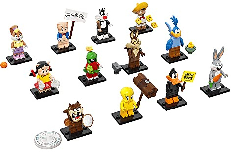 LEGO Looney Tunes Serie 1 Komplett-Set mit 12 verschiedenen Minifiguren 71030 (Beutel)