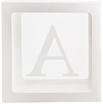 Benoon, scatola per palloncini per decorazione per baby shower, ideale come decorazione per feste e baby shower, con lettera A-Z, in cartone trasparente, per proporre matrimonio