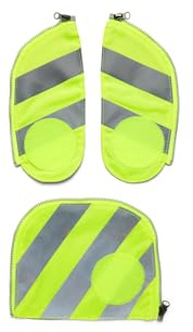 ergobag Sichtbarkeitsset mit Reflektorstreifen Sichtbarkeits-Set mit Reflektorstreifen pack cubo und cubo light gekauft nach Juli 2019 Set 3-teilig Gelb