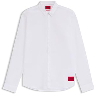 HUGO Ero3-w Camicia, Open White199, XXL Uomo