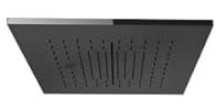 Gessi Minimali, Verkleidung (Cover) der Kopfbrause 350x350 mm Strahlart Regen/Schwall/Nebel, 57875, Farbe: Edelstahl matt gebürstet