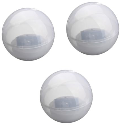 BESPORTBLE 3pcs Led Floating Solar Light Balls Pool Lamp Garden Decorative Lighting Outdoor Illumination