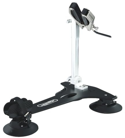 Rassine Portabici LX-B8 per auto con ventose e senza necessità di rimuovere ruota anteriore (valido per 1 bicicletta