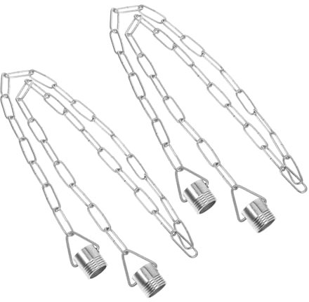 Angoily Metallkettenglied Zum Aufhängen Von Lichtern 2 Stück Verzinkte Kette Kronleuchterkette Für Körbe Bilder Futterspender
