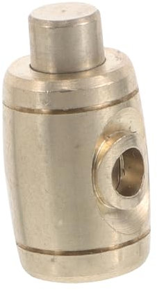 OFFIGAM Press-type Trumpet Water Key Valve Button Brass White Copper Small Size for Trumpet Repair Maintenance Accessories