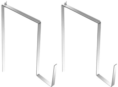 rockible 2X Supporto per Ghirlanda Funebre, Decorazione Funebre, Robusto, Retrattile, Regolabile, per Ghirlanda Funebre di Natale.