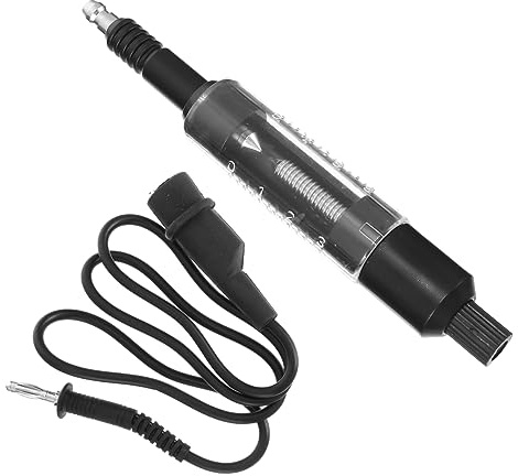 TOGEVAL Tester Per Candele Auto Regolabile Set Rilevatore e Controllore Candele Spaziatura Regolabile Leggero e Portatile Per Diagnostica Accensione Veicoli