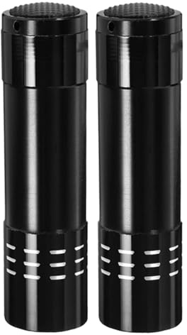 Coffre-fort Déguisé - 2 Pièces Cachette Secrète Portable Forme de Lampe Torche,Compartiment Discret pour Argent et Objets de Valeur