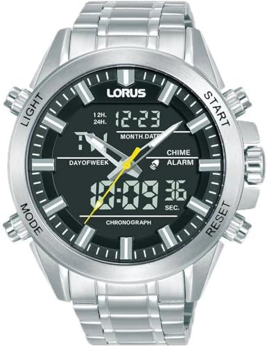 Lorus Men's Quartz Watch with Stainless Steel Case