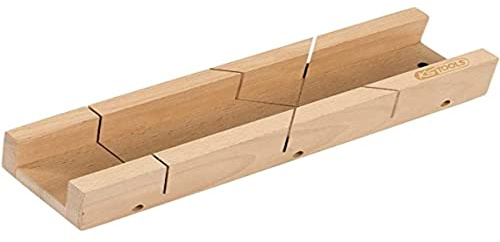 KS TOOLS 907.2515 - Boite à Onglet Bois - 350x58x40mm - FSC 100%