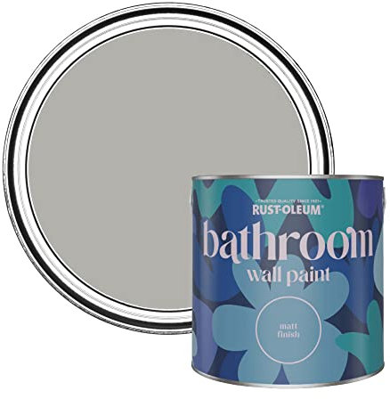Rust-Oleum Grey Water-Resistant Bathroom Wall & Ceiling Paint - Mocha 2.5L