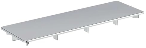 Ideal Standard - Ultra Flat New, Copripiletta in finitura per piatto doccia, Tappo scarico doccia originale, Cromato