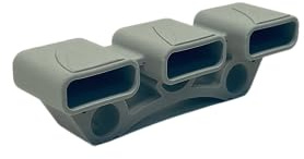 wiedergutschlafen Set med 10 lock för att fästa lister i ribbotten (152_26,5x29,5x8,5 mm)