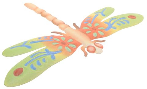 BESPORTBLE Outdoor Metal Wall Decor Dragonfly Wall Art Hanging Dragonfly Statue Iron Hanging Decor for Home