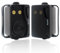 Herdio Altavoces pasivos para Exteriores de 3,5 Pulgadas, 200 W, 3 vías, Impermeables, para Interior, Exterior, Interior, Barco, jardín, Patio (1 par, Negro)