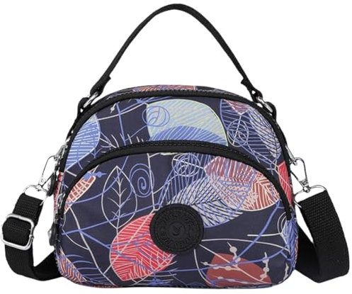 FAVORTALK Tasche Damen Umhängetasche Crossbody Bag kleine Handy Schultertasche Handtasche mit Verstellbar Abnehmbar Schultergurt u 3 fächern,DJB01211