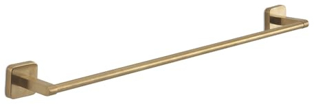 Gedy Tonga Handtuchhalter, Wandmontage, Handtuchhalter, selbstklebend, Handtuchhalter ohne Bohren, 60 x 6,9 x 4,7 cm, Mattgold, Edelstahl