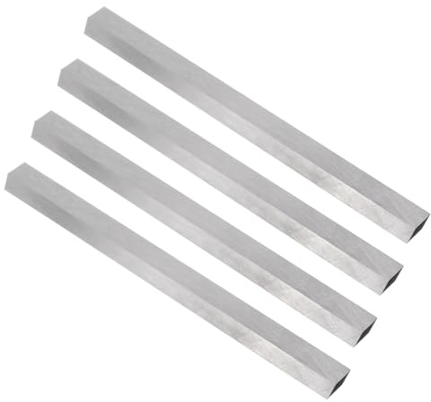 QUARKZMAN Quadratischer Drehmeißel-Rohling 12mm x 12mm x 200mm | Drehmeißel-Fräser-Rohling, Rechteckiger Fräser-Rohling, HSS High-Speed-Stahl, 15/32 x 15/32 x 7-7/8