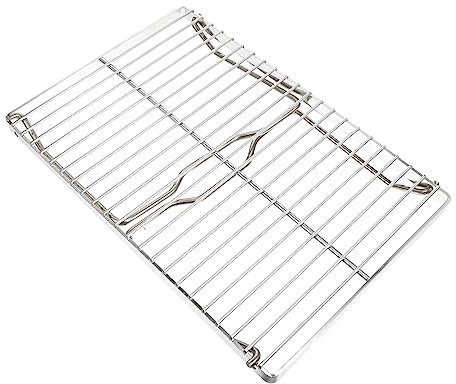 Parliky Klappbarer Lagerfeuergrill tragbarer Grillständer Metallgrill Faltbarer Grill Outdoor-BBQ-Ständer für Aktivitäten