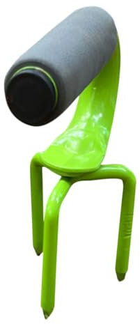 Parliky Kleiner Rechen Gartenwerkzeug Präsenz Garten-Handrechen zum Jäten Rechen aus Stahl zum Auflockern des Bodens für Rasenflächen