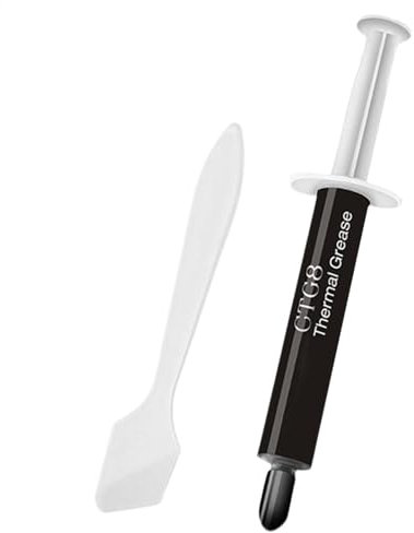 Pâte thermique CPU | 1G/2G/4G CTG8 Pâte composite pour dissipateur thermique | Pâte thermique avec longue durée de vie, facile à appliquer, pâtes thermiques pour dissipateurs thermiques, consoles