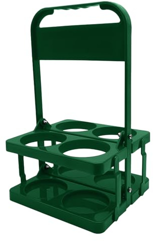 Supporto per cesto di birra - Organizer per portabottiglie riutilizzabile, 4 slot | Pieghevole bottiglia di latte pieghevole per fitness, ciclismo all'aperto, display in h