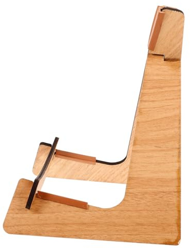 LIFKOME Stabiler Ukulelenständer aus Holz Tragbarer Bodenständer für Ukulelen Vielseitiger Instrumentenständer für Aufbewahrung und Präsentation Passend für Verschiedene Ukulelenarten