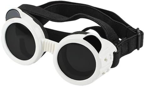 Hundsolglasögon - Dee Company djur skyddsglasögon | anti-dimma glasögon | för husdjur, utomhusskydd, Dee hund solglasögon, justerbara remmar