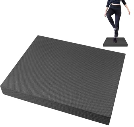 Stabilitätskissen - 50,8 x 40,6 cm Rutschfest Weich Dick - Gleichgewichtsschaumstoffpad für Balancierübungen - für Frauen Männer -Fitnessstudio Indoor-Boden Yoga Pilates Workout Fitness