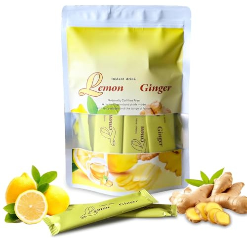Mix di bevande al miele, limone, zenzero, bevanda alle erbe senza caffeina