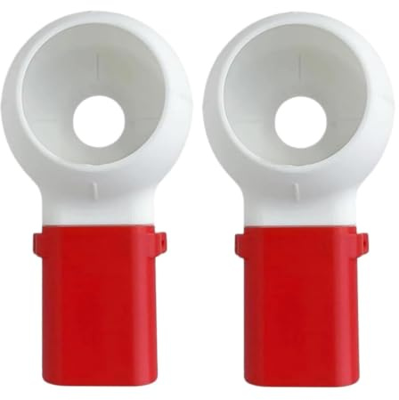 2 Pcs Drill Dust Collector, Dust Catcher for Hole Drilling with Guide, Hole Saw D-ust Catcher, Vertical Hole Drilling Guide Tool for Wood Stone Drywall (Red White)