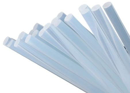 HeißKlebesticks 30 Stück, Durchmesser 11 mm, hohe Viskosität, Heißklebestift, Länge 200 mm, Klebepistolenstifte, Pastenwerkzeug HeißKlebepistole Sticks