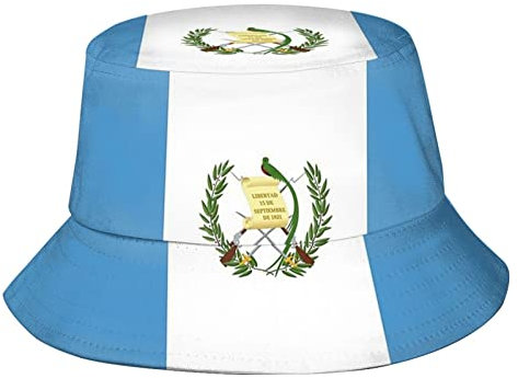Fischerhüte Mode Guatemala Flagge Sonnenhut Uv-Schutz Wanderhut Faltbar Gartenhut Für Damen Herren Herbst