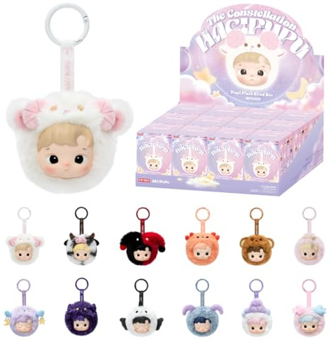 POP MART HACIPUPU The Constellation Series-Vinyl Plush Figure Zufällige Figuren Anime Actionfiguren Sammelfiguren Sammler Kunstspielzeug Spielzeug Figuren Geschenk 12Piece